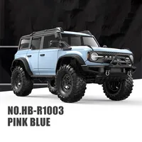 HB R1001 RC Crawler 1/10 RC Car 4WD RTR With Led 2.4g Electric Remote Control Rock Buggy Off-road Vehicle RC Cars For Adults Toy