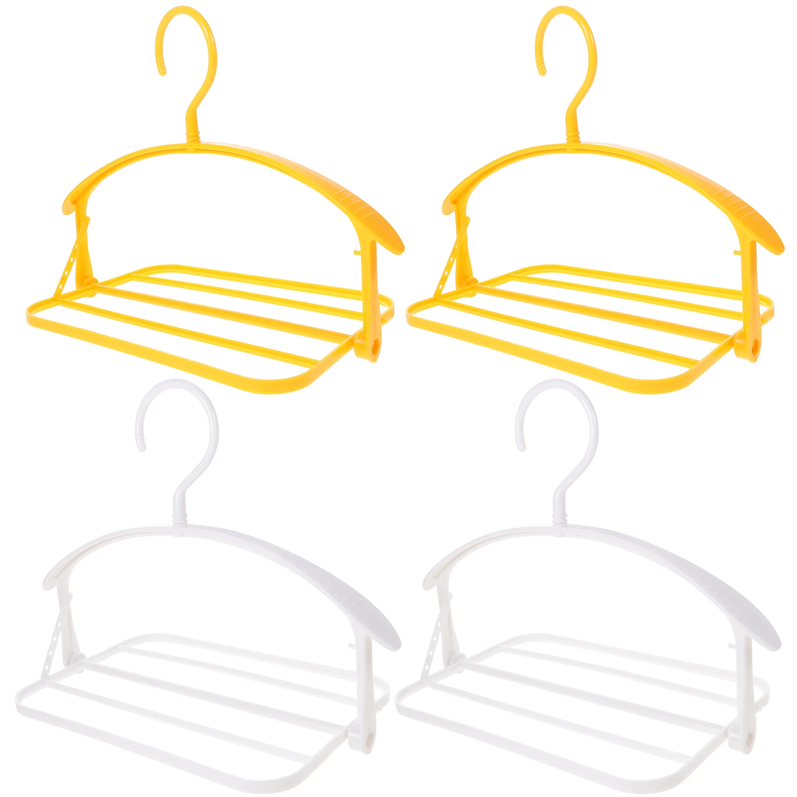 

Pants Hangers Space Saving Multifunctional Clothes Hanging Rack for Shoe Plastic Clothing Man