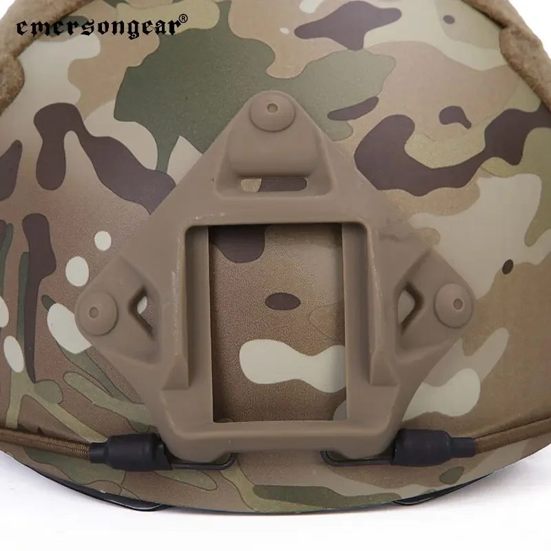 Emersongear Tactical Helmet With Protective Goggle Glasses Combat Hunting CS Anti-fog Helmet Protective Eyewear Helmet EM8820