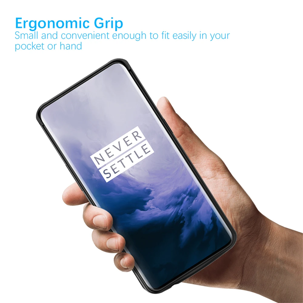 NTSPACE External Charging Powerbank Case For Oneplus 7 Pro Battery Cases 6500mAh Portable Charger Power Bank Shockproof Cover