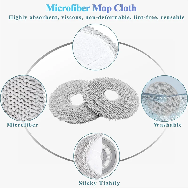 A005-Accessoires Kit Voor Dreame Tech L10S Ultra/L10 Ultra Robotstofzuiger, Hoofdborstel Hepa Filter Zijborstel Mop Pads Stofzakken