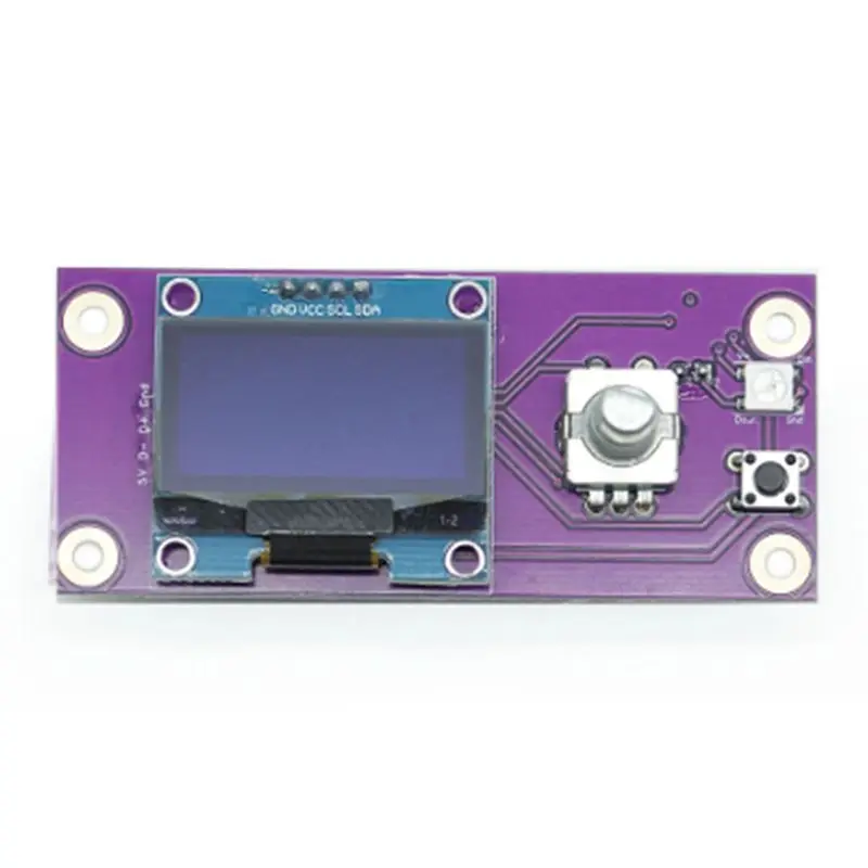 

AEF7-Voron V0 V0.1 V0.2 OLED Display For Raspberry Pi/Gemini RGB Light Smart Display For Voron V0.2 3D Printer Accessories