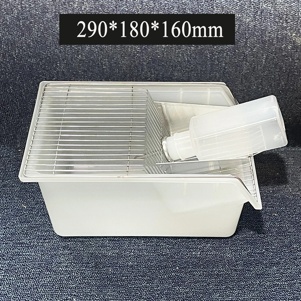 1Pcs/2pcs Rat Mouse Rodent Feeding Cage M1 Type For Breeding Laboratory 4-5PCS Capacity With SS 304 Mesh And Feeding Bottle