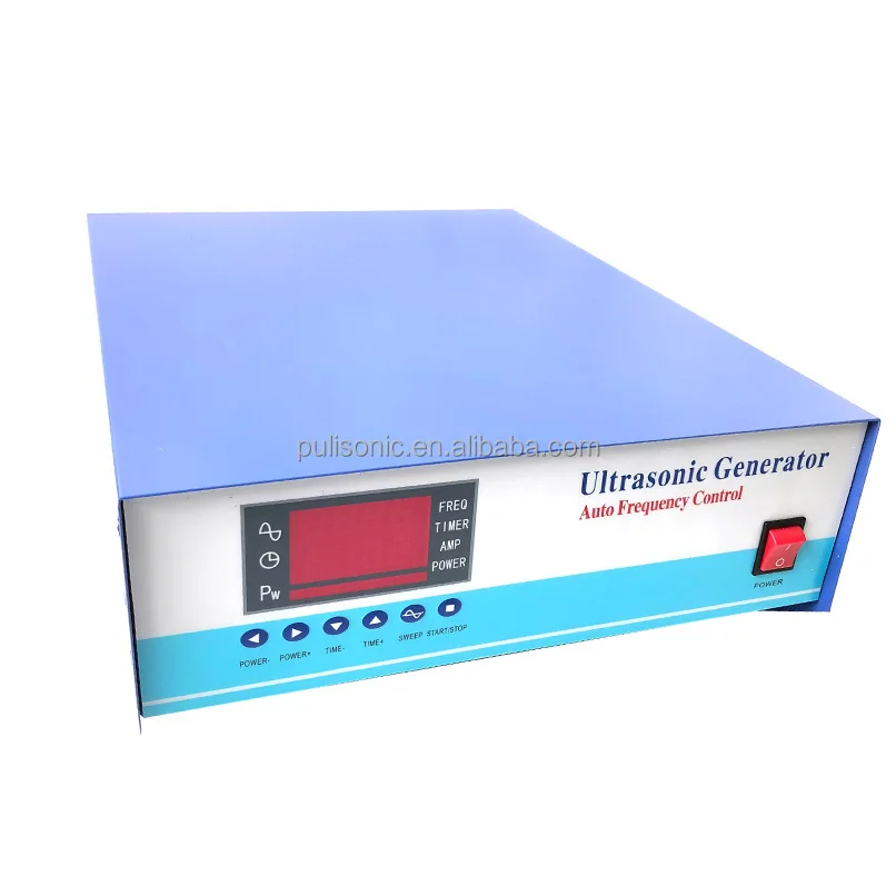 1200W 25KHz 45KHz 80KHz Transferable Frequency Ultrasonic Generator for Multi Task Ultrasonic Cleaning Machine