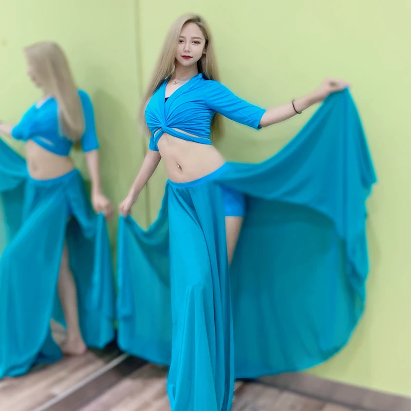 

Oriental Dance Dress Belly Costume 2023 Arab Woman Clothes Suit Women Tops 2022 Stage For Top Skirt Dancer Indian Egyptian Wear