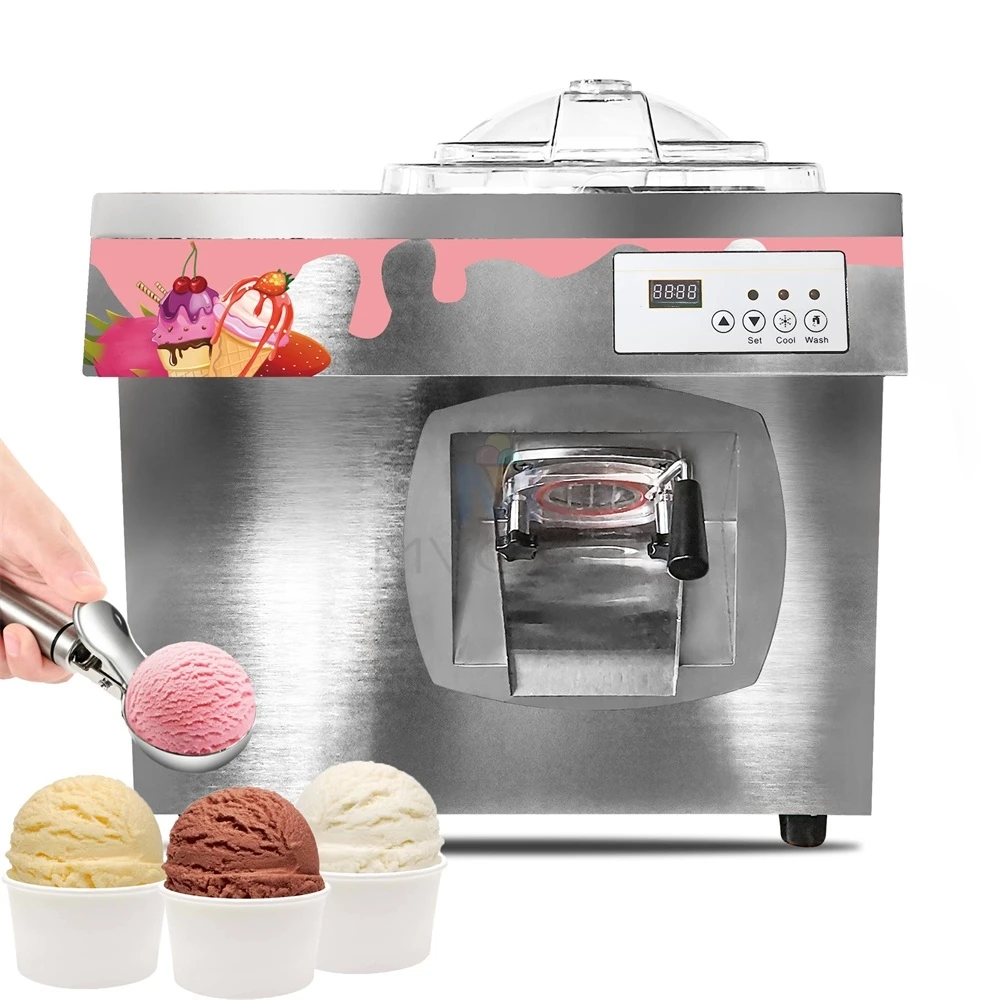 Mvckyi 6L Small Commercial Decktop Hard Ice Cream Machine/italian Ice Cream Maker Machine For Business/Freezing Equipment