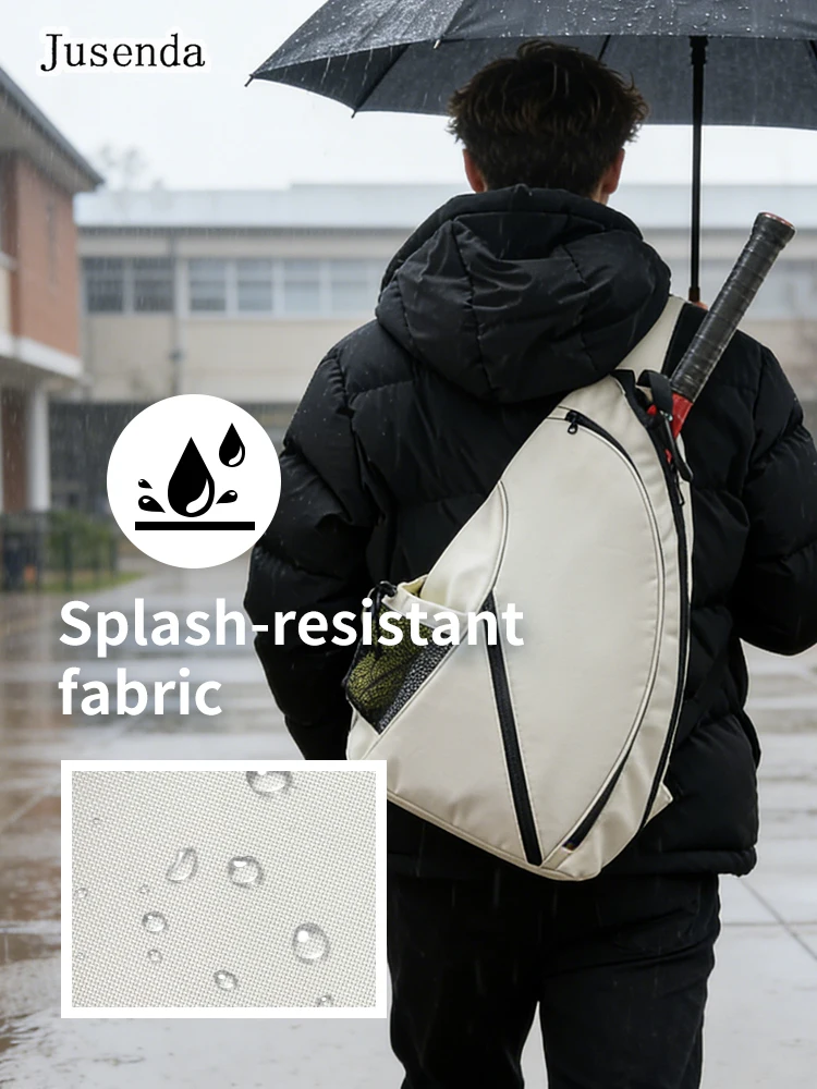 

Профессиональная теннисная сумка Jusenda, рюкзак через плечо, большая вместительная сумка для занятий спортом на открытом воздухе