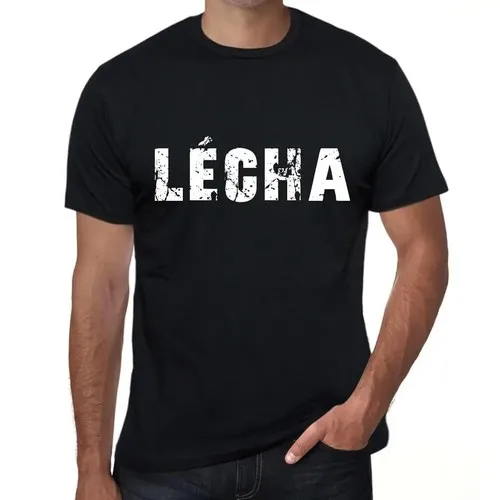 Camiseta ULTRABASIC para Hombre, Camiseta Lécha Lécha con Diseño Gráfico Ecológico