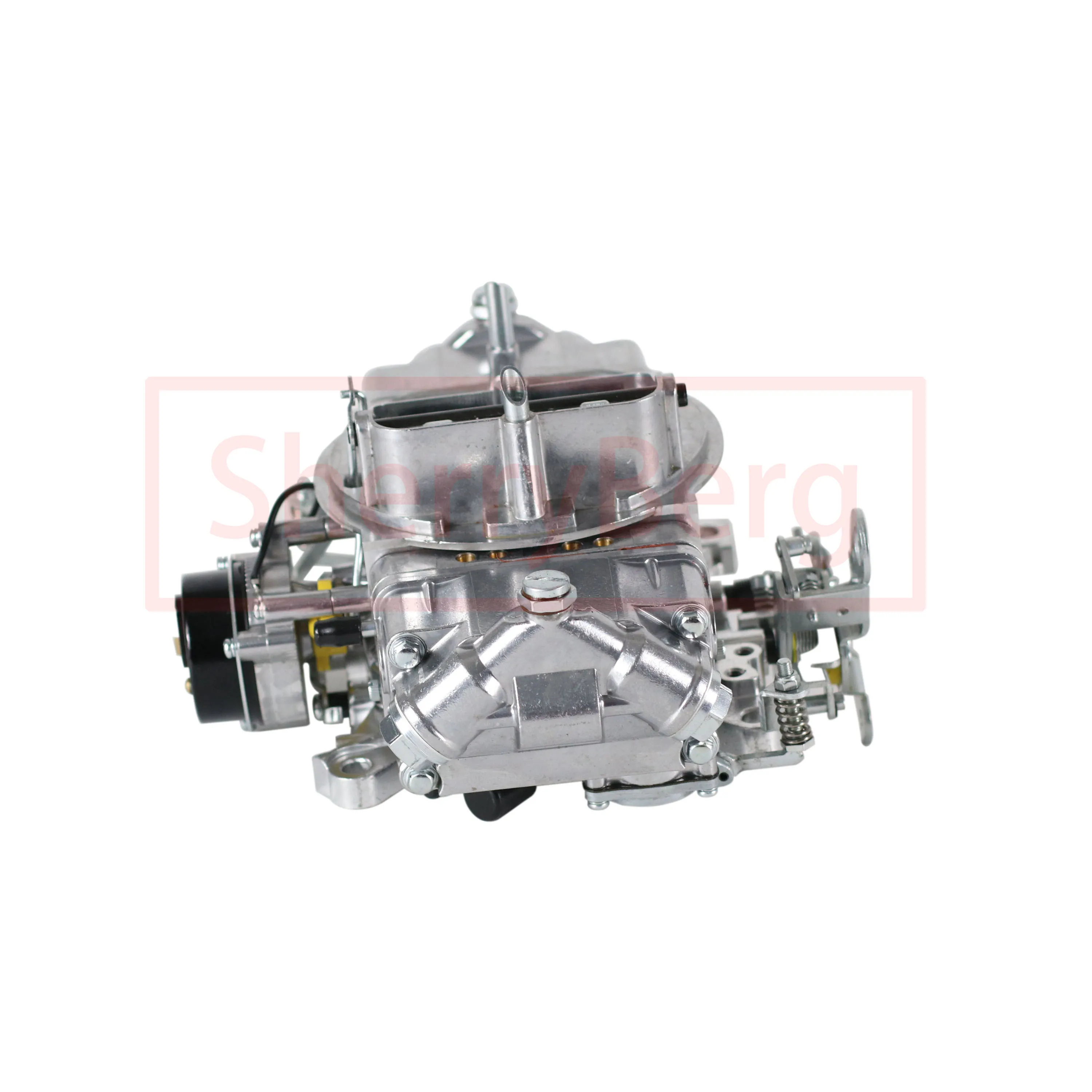 SherryBerg Carb BR-67255 4 Barrel 650 CFM Brawler Double-Pumper Carburetor E-Choke bbl Rep. for GM FORD CHEV Carburettor 650CFM