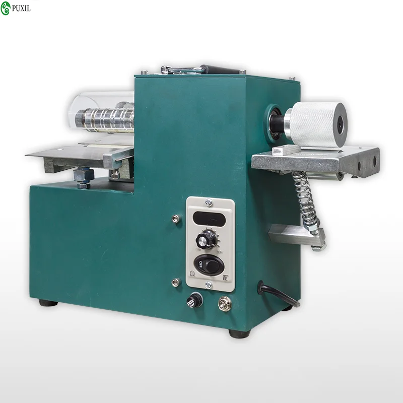 High Quality Double Head Leather Machine Belt Cutter Strap Cutting Machine With Edge Folding Laminating Machine Slicer High Qual