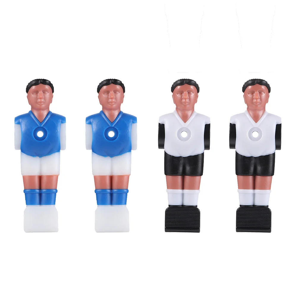 4 Pcs Football Table Player Foosball Men Creative Boys Players Soccer Game Machine Supplies Resin Kids