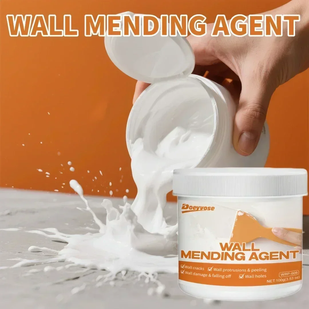 500g/300g/100g Quick Dry Wall Repair Paste Waterproof  Fix Cracks Holes Graffiti Stains