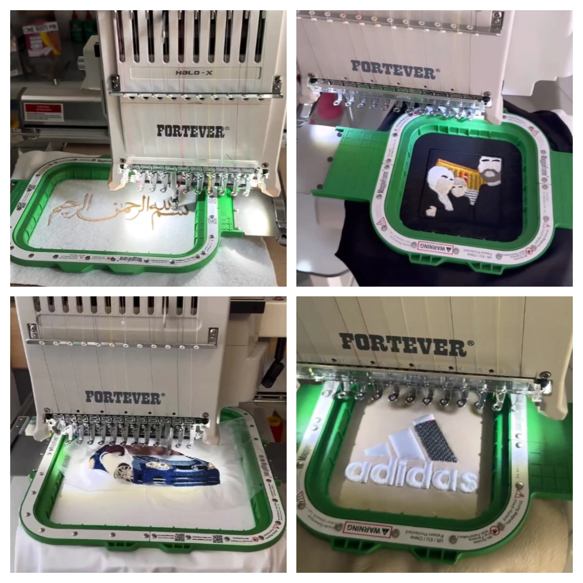 

MaggieFrame Magnetic embroidery hoop Mighty Hoop Hoop Master fit for Fortever Halo100 Halo X Embroidery Machines