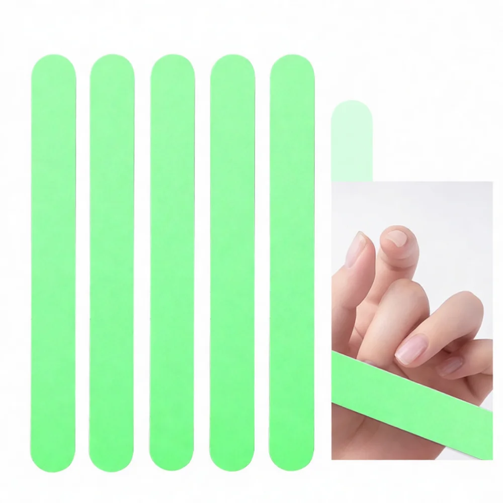 Manicure Tool Nail File Buffer Sponge Double Sided Grinding Strip Polish Sanding Block Smoothing Accessory For Nail Art Salon