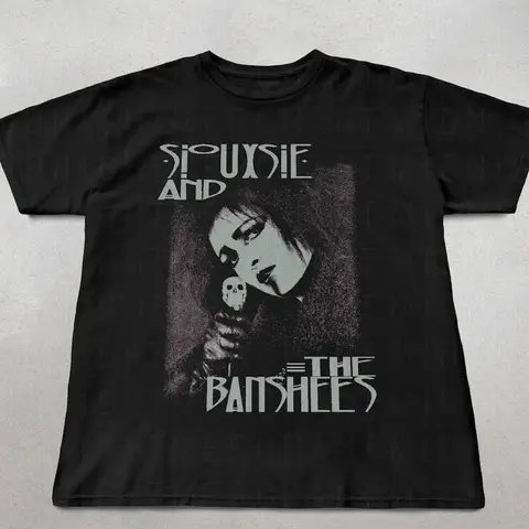Siouxsie and the Banshees Shirt, 90s goth band tee, Gothic clothing, Cute retro band shirts, Grunge graphic tee, Goth music shirt, Unisex