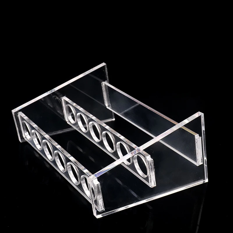 Lab  Organic glass colorimetric tube rack Glass ​Centrifuge Tube Colorimetric Rack Stands Acrylic Laboratory Test Container