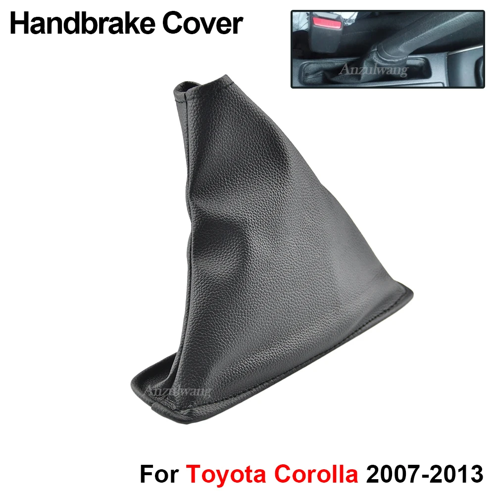 Handbrake Shifter Gaiter Boot For Toyota Corolla 2007 2008 2009 2010 2011 2012 2013 Gear Stick Shift Gaiter Boot Cover