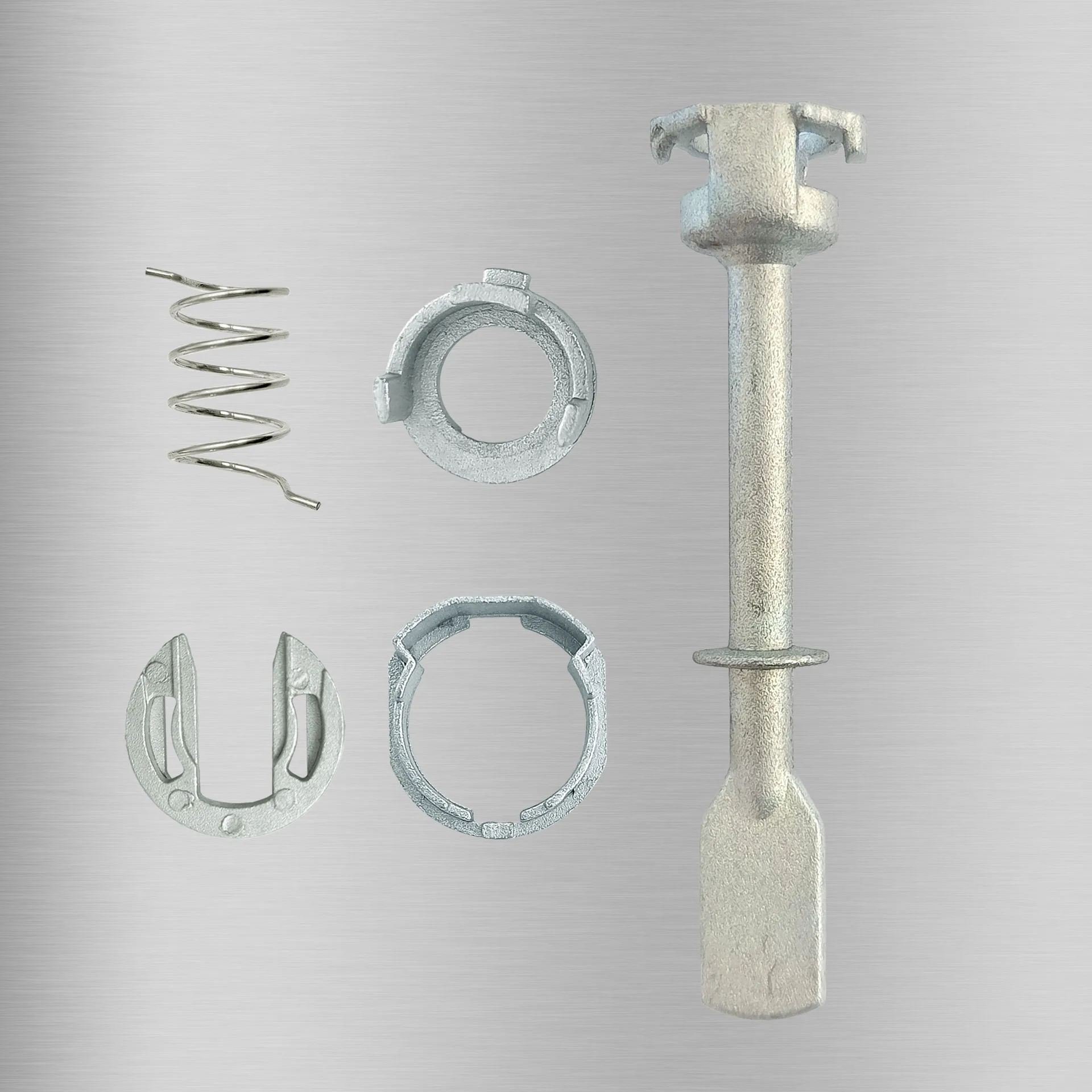 

For Volkswagen door lock cylinder replacement and repair kit, automotive parts, 5-piece repair kit tools OE: 6K4837223A