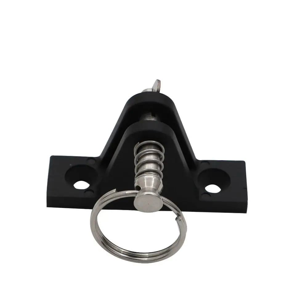 Plastic Material Boat Sunshade Canopy Base Black Nylon Material Circular Pin Circular Pin Float Bottom Seat Float Bottom