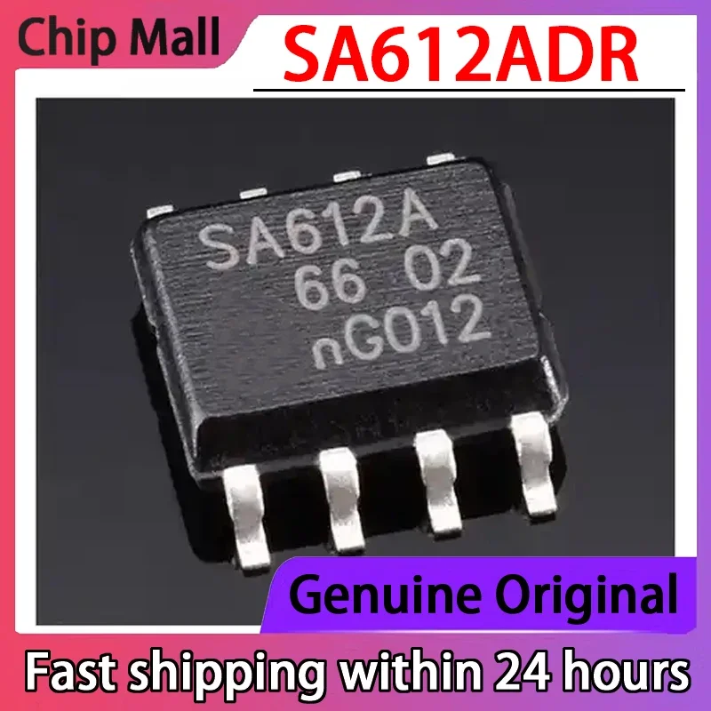 

2 шт. SA612A SA612ADR Двухканальный балансный микшерный чип SOP8, новый и оригинальный