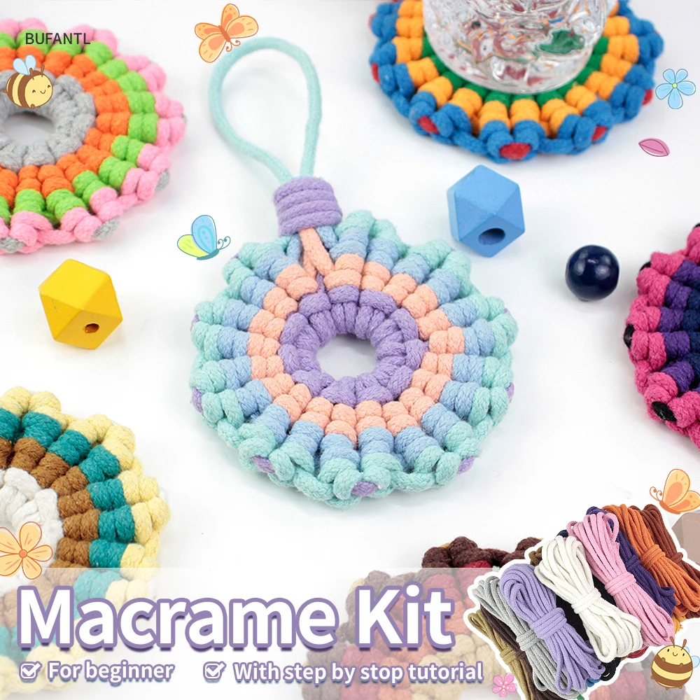 Macrame Kit Sunflower Coaster  - огляд і ціна Soap Making Kit For Kids