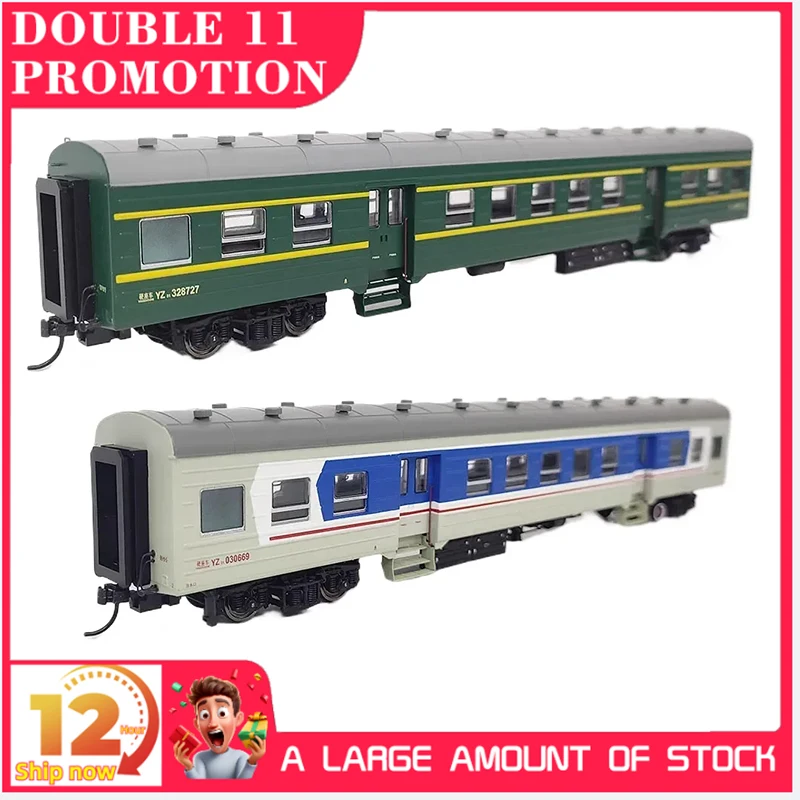 MTC Train Model YZ31 Suburban Train HO Scale 1/87 Rail Car Toy with Lights Multiple Car Numbers Optional