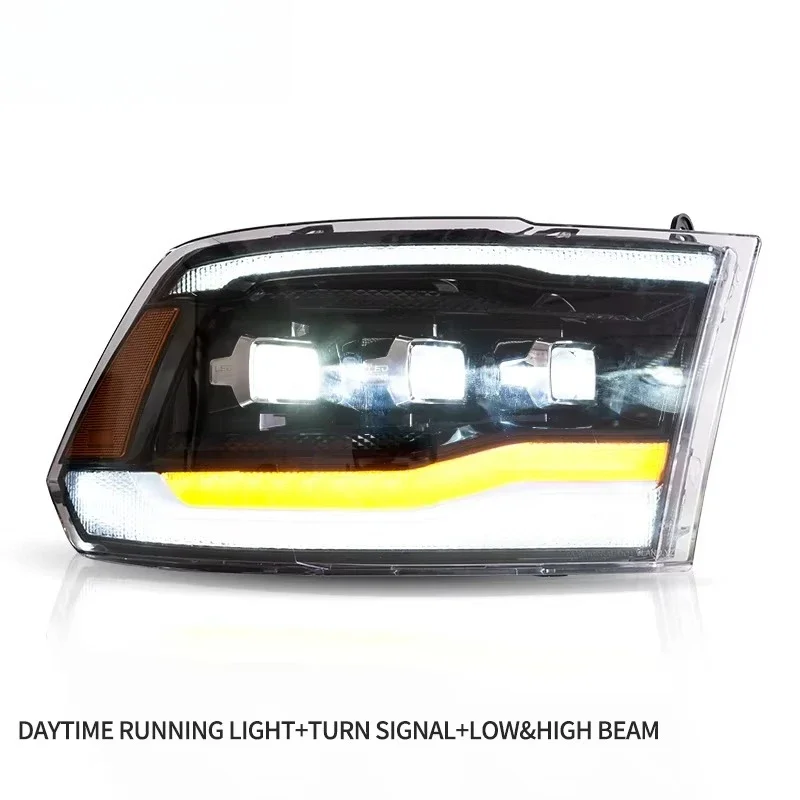 Ensemble de phares de voiture d'usine 1500/RAM 2500/RAM 3500 phares classiques 2019-2021 2009-2018/Ram 1500 phares pour