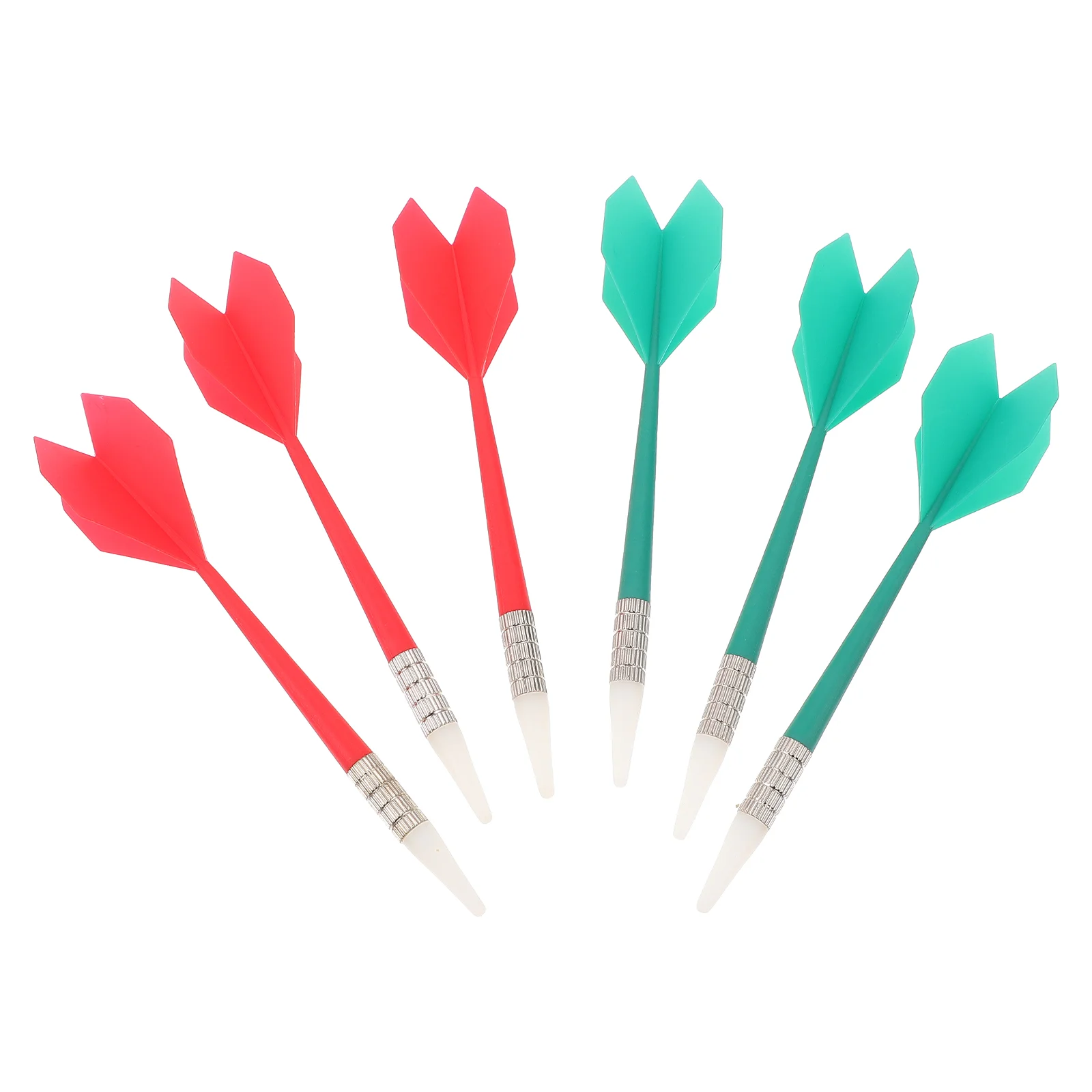 6 PCS Soft Head Indoor Game Flights Gift Tips Practical Plastic Needles Abs Child Accessory Durable