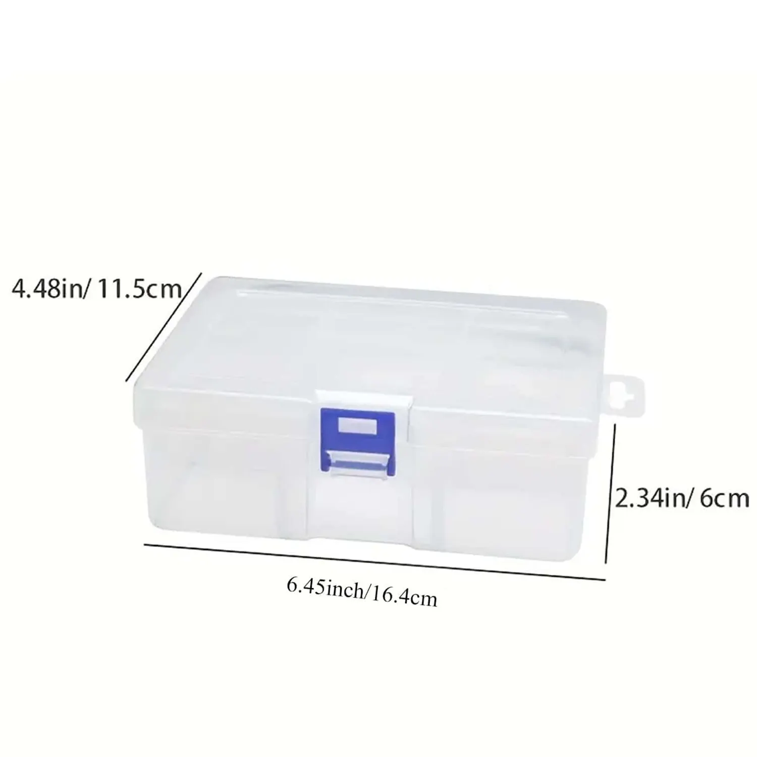 Transparent Plastic Storage Boxes For Jewelry Hardware Accessories Small Items DIY Crafts Cosmetics