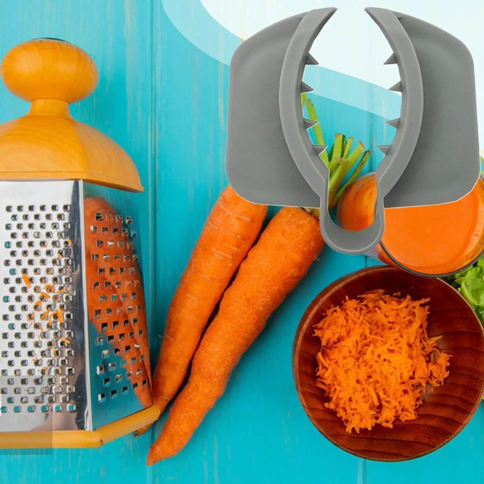 Finger Guards for Cutting Food Non Slip Protective Guard for Mandoline Slicer Vegetable Slicing Shredding Chopping for Beginner