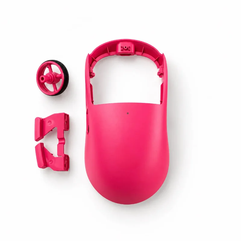 Mouse Shell For Logitech Gpw5 Ultra/snow Leopard Top Housing+side Buttons+pink Scroll Wheel Gaming Mouse Replacement Repair
