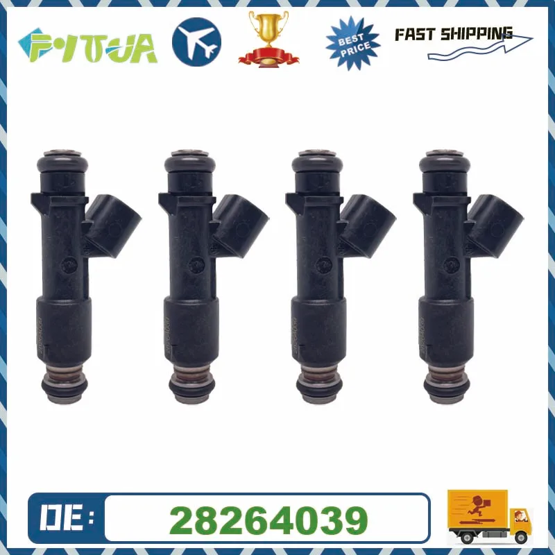 

4pcs Fuel injector 28264039 for DFM DFSK Glory 330 C31 C36 C37 V27 V29 K07S