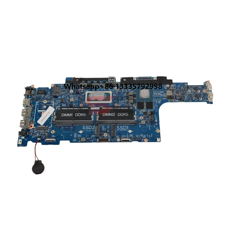 

For Dell Precision 3581 Core I5-13500H I7-13700H DDR5 Motherboard RTX A500 213203-1 JRW6V 0JRW6V