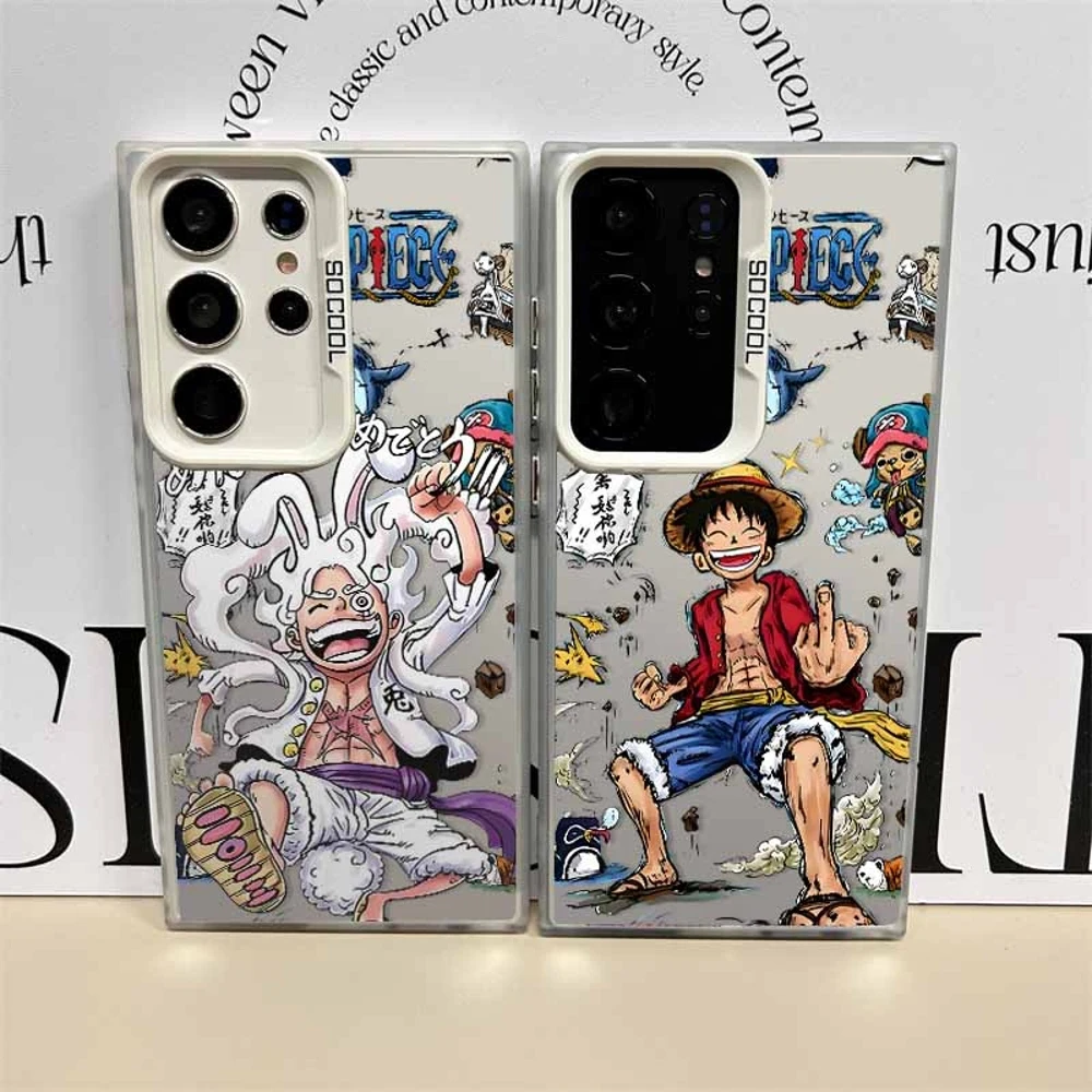 One Piece Anime für Samsung A37 A57 A73 A72 A71 A56 A55 A54 A53 A52 A36 A34 A33 A32 A26 A25 A17 Hülle Funda Weiche Handyhülle