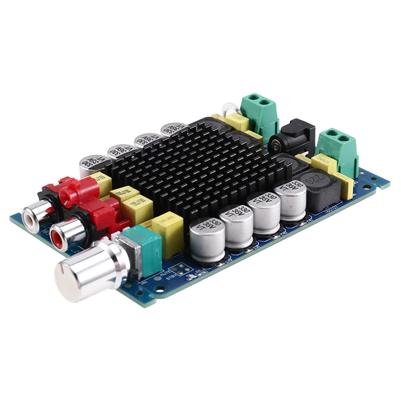 Moduł wzmacniacza cyfrowego klasy D TDA7498, dwukanałowy wzmacniacz audio stereo 2X100W, płytka wzmacniacza 2X100W, DC 14-34V