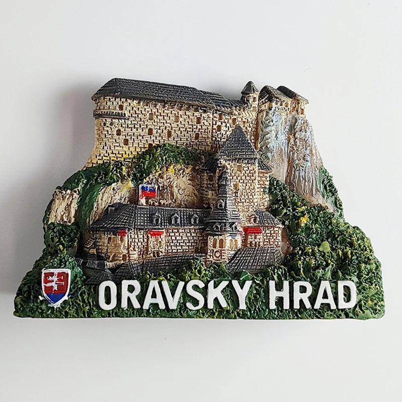 Slovakia Travelling Souvenirs Orava Caslte Fridge Magnets Bratislava Havranok Somoska Fridge Stickers Home Decor Wedding Gifts