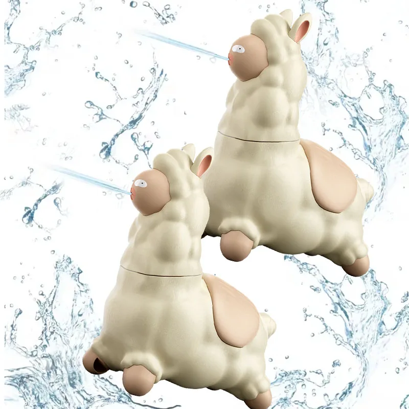 Mini Water Gun for Kids Cartoon Cute Outdoor Water Toys Lightweight Watergun Squirt Water Blaster Pool Toy Beach Water Fighting