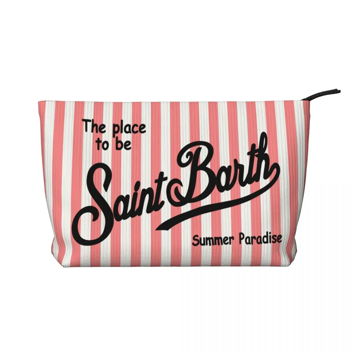 Вельветовая косметичка The Place To Be S-Saint B-Barth, портативный органайзер для макияжа, сумка для путешествий