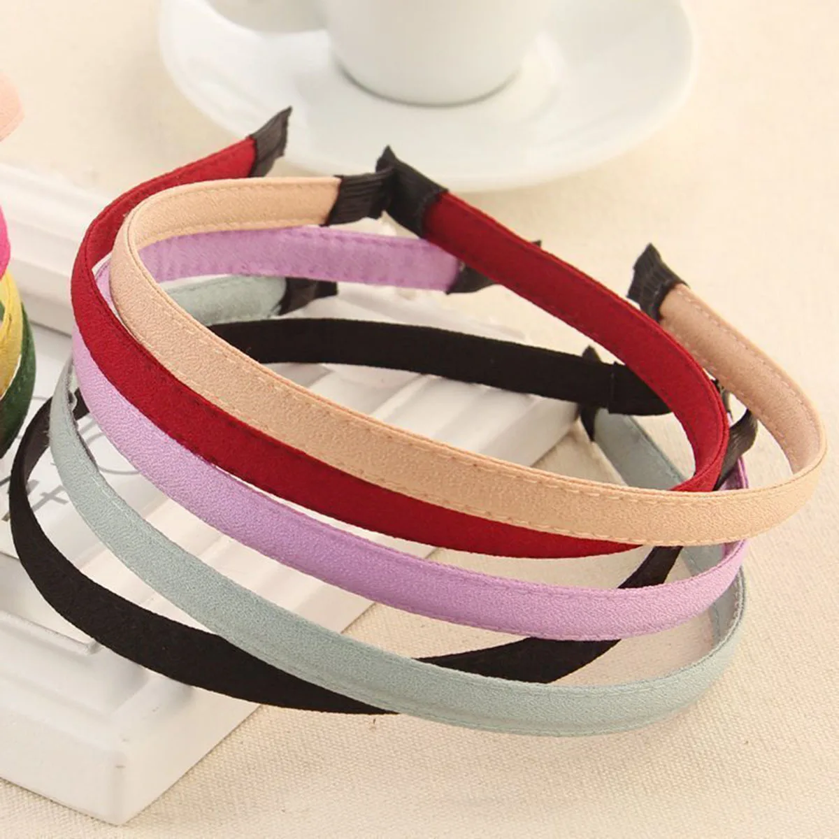 

30pcs Stainless Steel Hoops Anti-Slip Band For Face Washing Workout Mask Long Unisex Headwrap Hair Accessories