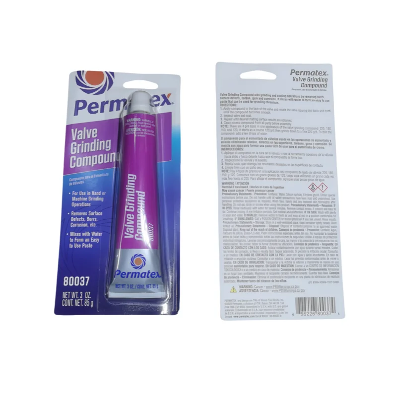 الأصلي Permatex 80037 صمام طحن مجمع 85 جرام لصمامات المقعد شحذ بكرة نوع جزازات العشب #4