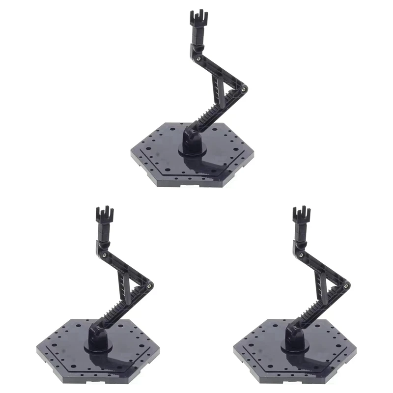 

AOAO-3X Model Display Shelf,Model Display Rack,Suitable For Gundam Model Stand Action Figure Stand HG, MG, RG Model Display