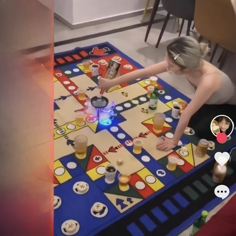 

Bla Tech Drinking Game Carpet Par Entertainment Toy Adult Rich Gathering Small Game aduation Creative Gift BB000