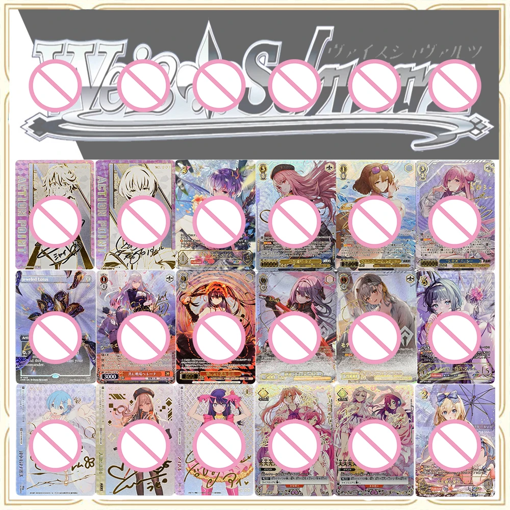 

Аниме Weiss Schwarz DIY ACG Top Games Премиум Блестящая Коллекционная карта Рождественские подарки на день рождения Tokisaki Kurumi Hoshino Ai Table