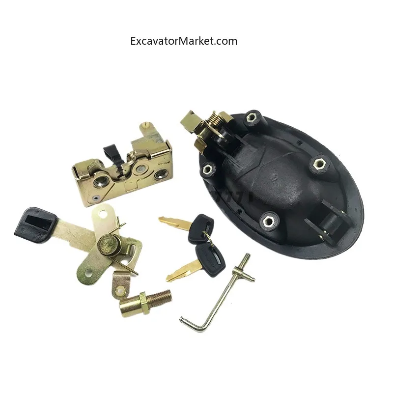 Excavator Spare For Liugong 906C 907C 908C Old car door lock door lock of Cab Assembly Excavator Parts