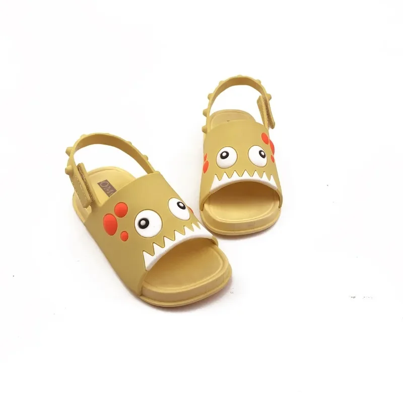 Sandalias Cute Cartoon Kid Sandals Fashion Candy Color Home Slippers Boys Girls Soft Sole Anti Slip Beach Sandals Toddler Slides