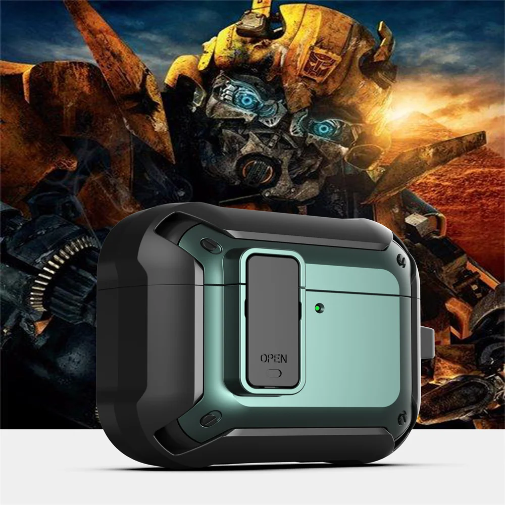 Earphone Cases for Apple Airpods 1st 2nd 3rd 4th Generation Pro 2 Headphone Protective Case Shockproof Anti-drop Protector Cover