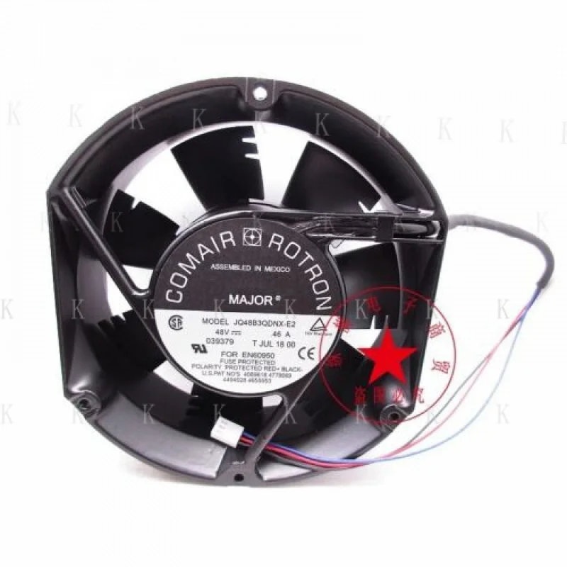 

C FOR COMAIR JQ48B3QDNX-E2 17251 DC48V 0.46A 17CM Aluminum Frame Inverter Cooling Fan