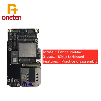 Základní deska s uzamčeným iCloud ID pro iPhone 11 Pro MAX 64G 128G 256G 1SIM 2SIM Výměnný procesor pro cvičnou logickou desku Kompletní základní deska 10 nejlepší prodej Základní deska iPhonu 11 Pro Max odemčená - №7