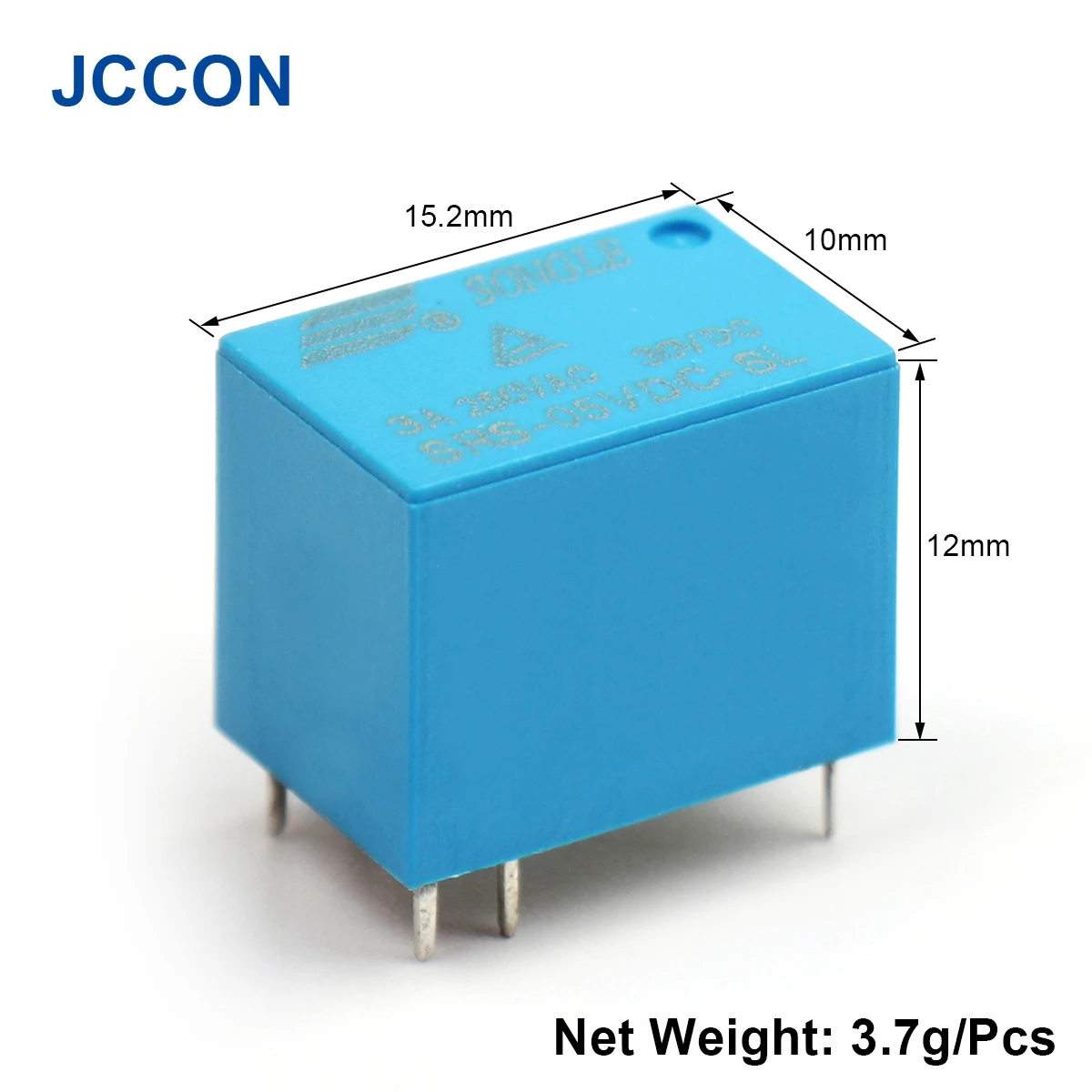 10Pcs Relay 5PIN SRU-05VDC-SL-C SRU-12VDC-SL-C SRU-24VDC-SL-C 250VAC 22F Relays