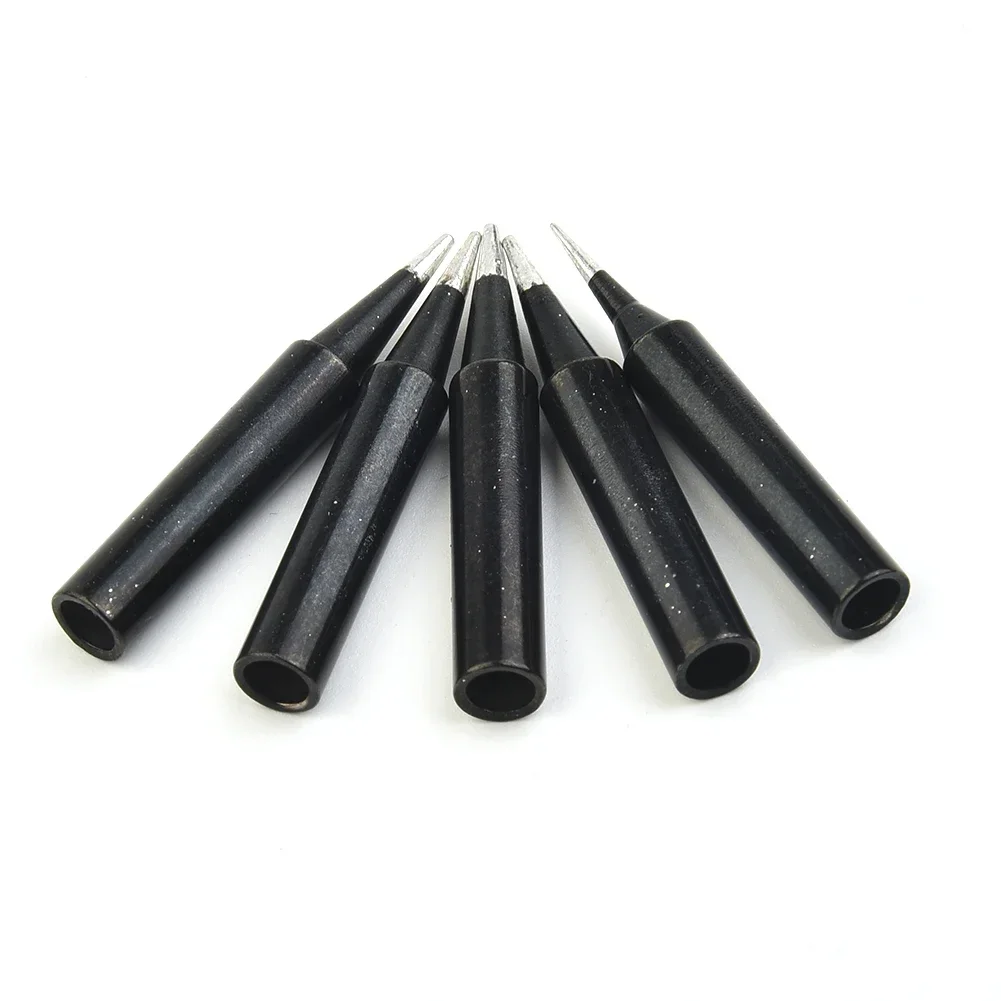 5 PCS 900M-T Pure Iron Tips LeadFree For Saike 936 852d+ 909D Welding Solder Tip Soldering Supplies Welding Equipment